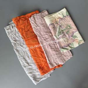 Trapos de limpieza de algodón 100% de color para uso industrial, 10 kg, trapos de toalla recuperados para limpieza industrial. - Product Image 1