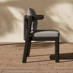 Juego de Mesa y Sillas de Comedor de Aluminio de Alta Calidad, Moderno y Minimalista, para Jardín, <span class=keywords><strong>Restaurante</strong></span> o <span class=keywords><strong>Terraza</strong></span> - Product Image 3