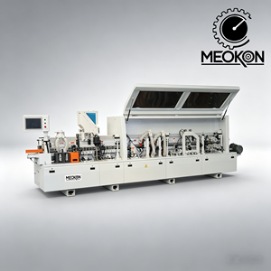 เครื่องรัดกล่องอัตโนมัติขนาดกะทัดรัด 380V/220V สำหรับโรงงานขนาดเล็ก ตู้ MDF เครื่องเคลือบเมลามีน ราคาโรงงาน ป้อนวัสดุได้รวดเร็ว - Product Image 3