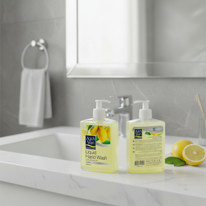 Jabón Líquido para Manos AquaVera 500ml, Sin SLS, Ingredientes Químicos Básicos, Limpieza con Agua, Certificado ISO/GMP, No Medicado, para Adultos - Product Image 3