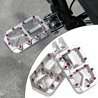 Repose-pieds en aluminium CNC pour Sur-Ron Ultra Bee Light Bee X LBX Wide, antidérapants, haute performance, pour moto électrique tout-terrain.