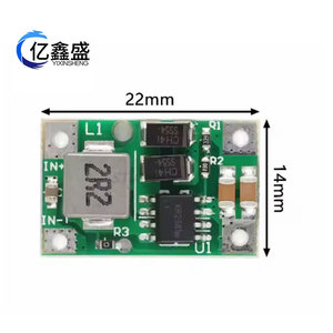 YIXINSHENG ตัวแปลงไฟ DC-DC 22x14 มม. 3.7V เป็น 5V 3A โมดูลเพิ่มแรงดันไฟฟ้าสำหรับแหล่งจ่ายไฟมือถือ - Product Image 1