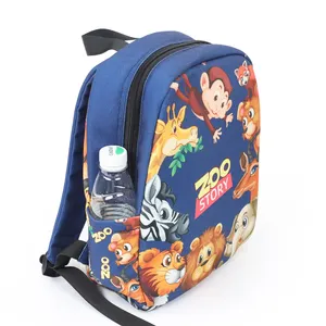 Düşük MOQ özelleştirilmiş tam renkli Mini sırt çantası okul çantası set
