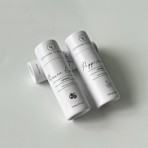 Tubo de papel de bálsamo labial biodegradable personalizado embalaje ecológico reciclable a granel cilindro de cartón Kraft caja de lápiz labial privado - Product Image 5