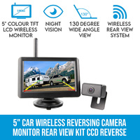 Cámara de Visión Trasera para Coche, Camión o Moto, Impermeable IP68, 700 TVL, HD, Wifi, con Monitor