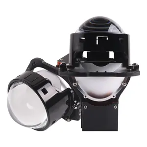 Sanvi新设计流行58w/pcs双棱镜超亮强力12V T11双发光二极管投影仪镜头前照灯3.0