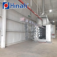 Cabine de peinture en poudre à prix compétitif, équipement de cabine de pulvérisation industrielle