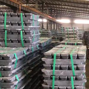 Kualitas tinggi kemurnian 99.99 99.98 99.97 Min Ingot Aluminium seng batang logam timah pemasok