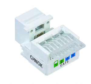 Cat3 <span class=keywords><strong>RJ11</strong></span> 4 Pin modulare Jack UTP Tool Free 90 gradi Jack telefonico per prodotti di telecomunicazione - Product Image 5