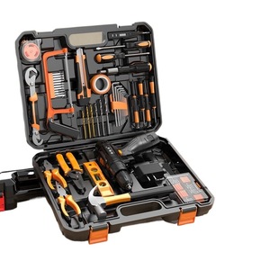 Anjieshun Electric Drill Tool Set 12V Lithium Battery Home Repair Kit With Case - Product Image 5