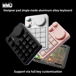 MMD KM16 Aluminum Alloy <strong>Keyboard</strong> <strong>Numeric</strong> <strong>Keypad</strong> with Knob Wired 16Keys Hot-swap RGB for Financial Accounting Support VIA - Product Image 2