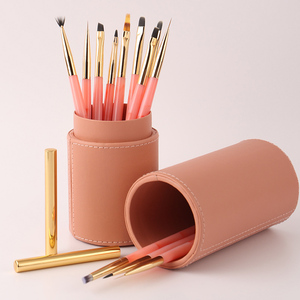 Pinceau à ongles professionnel en nylon avec manche en plastique personnalisé pour manucure, nail art, liner, rayures, dégradé, gel, salon de manucure - Product Image 5