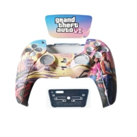 Coque de remplacement avant et arrière pour manette PS5, pièces de réparation pour console de jeu, boîtier de manette, accessoires de boutons DIY