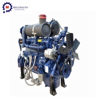 Motor Diésel Marino Weichai Serie WD10 Refrigerado por Agua WD10C300-21 220KW 2100rpm 300HP con Caja de Cambios Advance 300