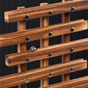 Jeu d'équilibre éducatif amusant pour enfants en bois de hêtre, puzzle anti-stress, jouet pour la coordination œil-main, unisexe - Product Image 2