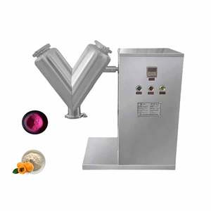 Mezcladora Industrial Pequeña Tipo V CohoMachine, Mezcladora de Polvo para Alimentos de Acero Inoxidable para Laboratorio - Product Image 1