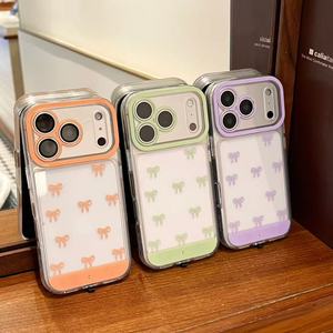 Nouvelle <span class=keywords><strong>Coque</strong></span> de Téléphone Mignonne et Colorée avec Nœud pour <span class=keywords><strong>iPhone</strong></span> 17 16 15 14 13 Pro Max, avec <span class=keywords><strong>Induction</strong></span> Vocale et Flash d'Appel Entrant - Product Image 6