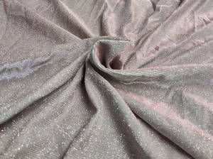 Le tissu tricoté en or saupoudré de <span class=keywords><strong>soie</strong></span> brillante ne perd pas de poudre, Composite de filament fantôme Tejido De Seda De Flash - Product Image 3