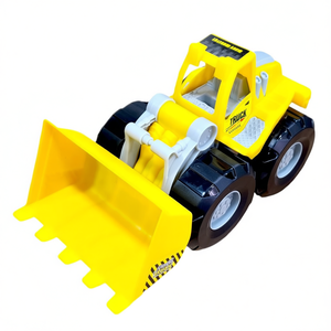 ของเล่นรถตักดินสำหรับเด็ก รถบูลโดเซอร์พลาสติกสำหรับขุดและเล่นทราย - Product Image 2
