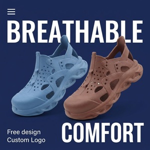 OLICOM Zuecos con Soporte <span class=keywords><strong>de</strong></span> Arco Personalizados con Logotipo OEM para Hombre y Mujer, Zapatillas Ligeras <span class=keywords><strong>de</strong></span> EVA para Caminar, Sandalias Antideslizantes para Playa, Sandalias <span class=keywords><strong>de</strong></span> Espuma - Product Image 3