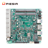 Komputer Embedded Kustom dengan Prosesor Intel Tiger Lake Generasi ke-11 Core I3/i5/i7, Casing PC, Motherboard Nano