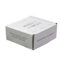 Boîtes d'expédition en carton ondulé rigide blanc, pliables 4C, pour emballage cadeau, chaussettes, sous-vêtements