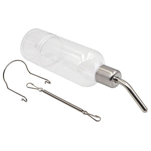 ขวดน้ำพลาสติกกันกัดสำหรับสัตว์เลี้ยงแบบแขวน สำหรับกระต่าย <span class=keywords><strong>ชิน</strong></span><span class=keywords><strong>ชิ</strong></span>ลล่า และหนูตะเภา - Product Image 1