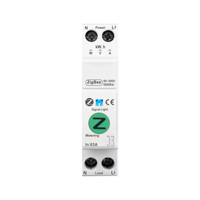 Zigbee 63A Smart Switch Energy Metering Monitoring Circuit Breaker Timer Relay MCB Smartlife protection