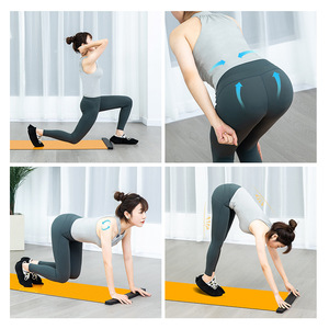 Planche de glisse pour le corps portable de fitness, directement de l'usine, pour l'équilibre, le <span class=keywords><strong>cardio</strong></span>, l'exercice, avec des chaussons - Product Image 6