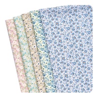 Tela de Seda Italiana con Estampado Floral Personalizado de 105-110 g/m², 150 cm, Mazza Spandex Poliéster, Tela Elástica en 4 Direcciones de 100D para Ropa