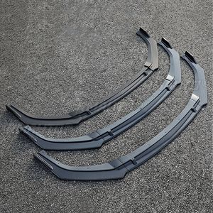 3Pcs <b>Car</b> Front Bumper Lip 3 Pcs Black Splitter <b>Diffuser</b> Lip Body Kit Spoiler Bumpers <b>for</b> Lincoln MKZ 2017 2018 2019 - Product Image 2