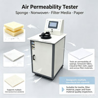 High Efficiency Air Permeability Test Equipment for Filter Material Production Quality Control