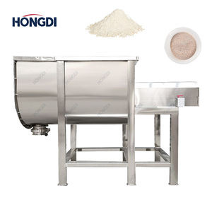 Máquina mezcladora de polvo seco de acero inoxidable Mezclador de cinta horizontal para polvo químico seco - Product Image 2