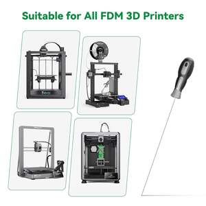 Outil de nettoyage de buse en acier inoxydable Creality Clog Poke 1,5 mm L210 mm pour imprimante 3D - Product Image 3