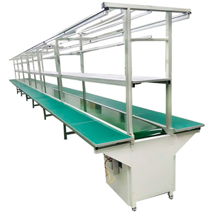 Adjustable Speed Electric Motor Conveyor <strong>Belt</strong> Smart Conveyors Assembly Line For Assemble Line Customized Services - Product Image 2