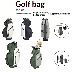 <span class=keywords><strong>Sac</strong></span> <span class=keywords><strong>de</strong></span> <span class=keywords><strong>golf</strong></span> portable léger et imperméable avec logo personnalisé, en PU, sangle réglable et plusieurs couleurs - Best-seller - Product Image 4