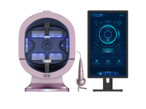 2025 최신 AI 피부 분석기 S5 미용실 페이셜 헤어 아이 케어 모이스처 라이저에 대한 휴대용 데스크탑 건강 관리 장치 - Product Image 5