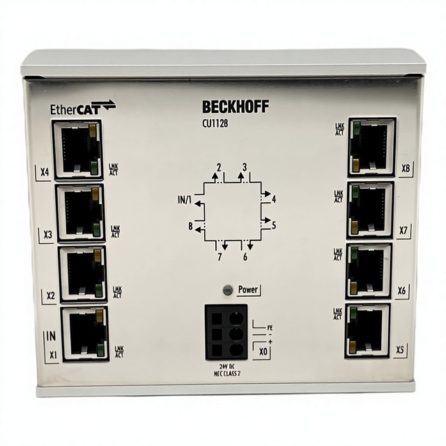 CU1128 8 Port EtherCAT Hub