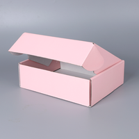Boîte d'expédition en carton ondulé personnalisée avec logo, grande boîte d'emballage pour vêtements et chaussures