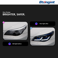 Faros LED accesorios de coche adecuados para sistemas de iluminación automática 03-10 BMW 5Series E60 montaje de faros Luz de circulación diurna