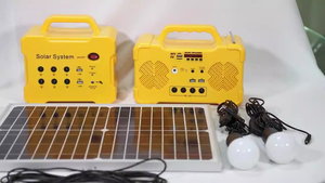 JCNS 12V 9AH鉛電池ソーラーパネルキッツシステム18V <span class=keywords><strong>15w</strong></span>ソーラーホームシステム照明用 - Product Image 6