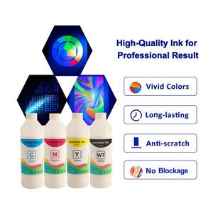 <span class=keywords><strong>Tinta</strong></span> Invisible Fluorescente de Seguridad Anti-Falsificación Goosam de 4 Colores para Impresoras, Solo Visible Bajo Luz Ultravioleta - Product Image 1