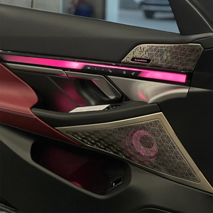 ชุดแต่งอัพเกรดรถยนต์ G60/G68 ปี 2024-2026 ฝาครอบเสา A แบบเรืองแสง ตกแต่งภายใน เหมาะสำหรับ BMW ซีรีส์ 5 - Product Image 4