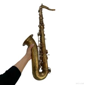 Saxophone ténor de style Mark VI vintage non laqué pour usage professionnel Eastern Music Pro - Product Image 6