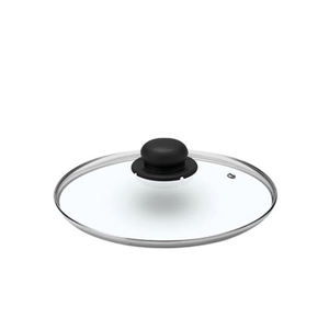 Coperchio in Vetro Zanetti 24cm per Pentole, Parte Essenziale per Utensili da Cucina - Product Image 1