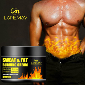 Crema adelgazante de cáñamo para hombres y mujeres, gel caliente adelgazante, crema de masaje para fitness abdominal y muscular - Product Image 1
