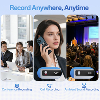 Appareil IOT OEM/ODM d'usine, Enregistreur vocal IA, Dispositif de transcription de réunions avec cartes mentales, BLE, Firmware SDK ouvert, Contrôle par application personnalisable