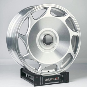 Jantes forgées BZY 5x120 pour <span class=keywords><strong>Rolls</strong></span> <span class=keywords><strong>Royce</strong></span> Phantom Cullinan Ghost Wraith <span class=keywords><strong>Dawn</strong></span>, jantes de 19 à 24 pouces, jantes en alliage concave argentées personnalisées - Product Image 1