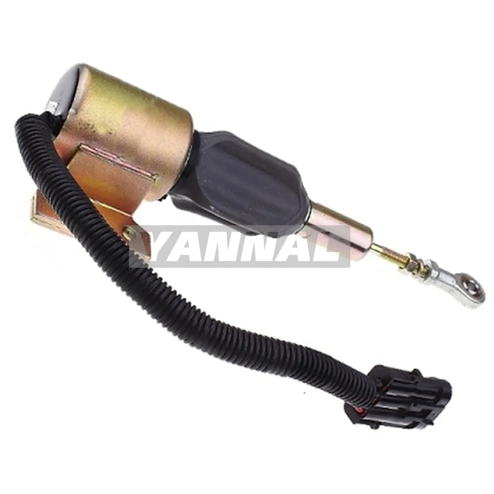 Neuer Kraftstoff-Schalter Solenoid Synchro-Start 3931590 24 V für Cummins Motor