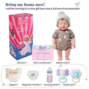 Muñeca <span class=keywords><strong>Reborn</strong></span> Babeside <span class=keywords><strong>de</strong></span> 20'' (50 cm) Bebé Infantil Realista Niña - Product Image 6